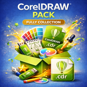 CorelDRAW Pack – Full Collection | Editable CDR Files | Mega Design Bundle