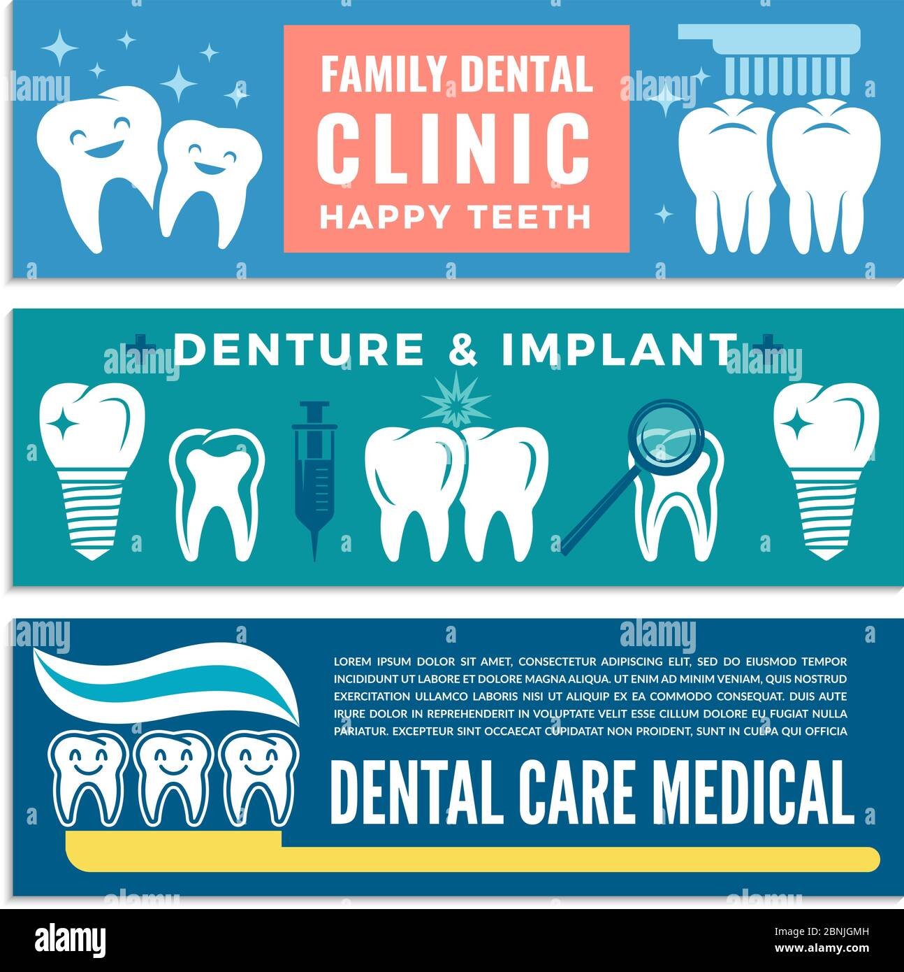 Dental Care Banner Design | Fully Editable | Clinic & Hospital Promotion