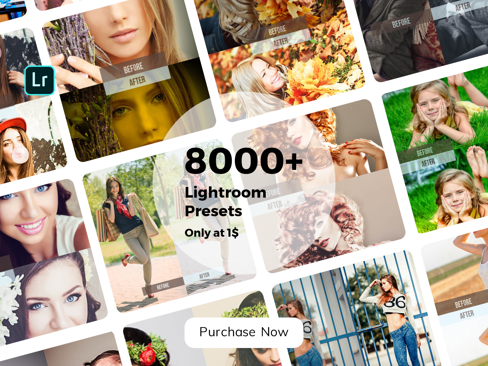 8000+ Lightroom Presets Mega Bundle | Mobile & Desktop | One-Click Photo Editing